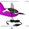 Vibrador 2 motores con funcion de temperatura y carga USB